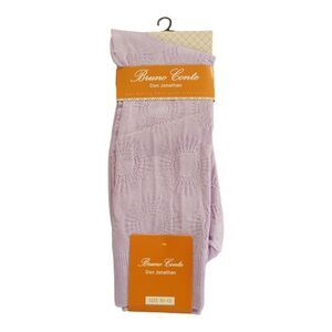 BRUNO CONTE MEN'S LILAC SILKY DRESS SOCK FASHION COLORS. BCS 2004.